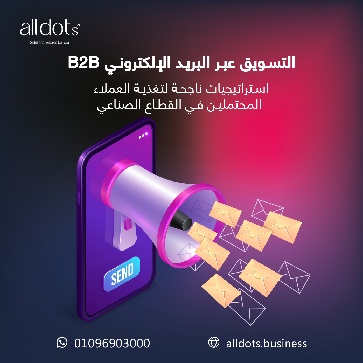 27 التسويق عبر البريد الإلكتروني B2B: استراتيجيات ناجحة لتغذية العملاء المحتملين في القطاع الصناعي