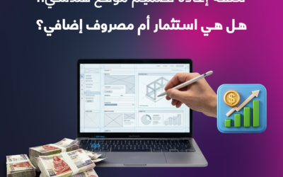 خدمات تصميم المواقع الإلكترونية: تكلفة إعادة تصميم موقع هندسي.. هل هي استثمار أم مصروف إضافي؟