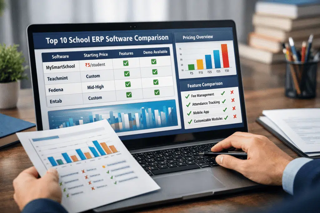 برامج إدارة المدارس الدولية: مقارنة شاملة بين أشهر أنظمة ERP لعام 2026