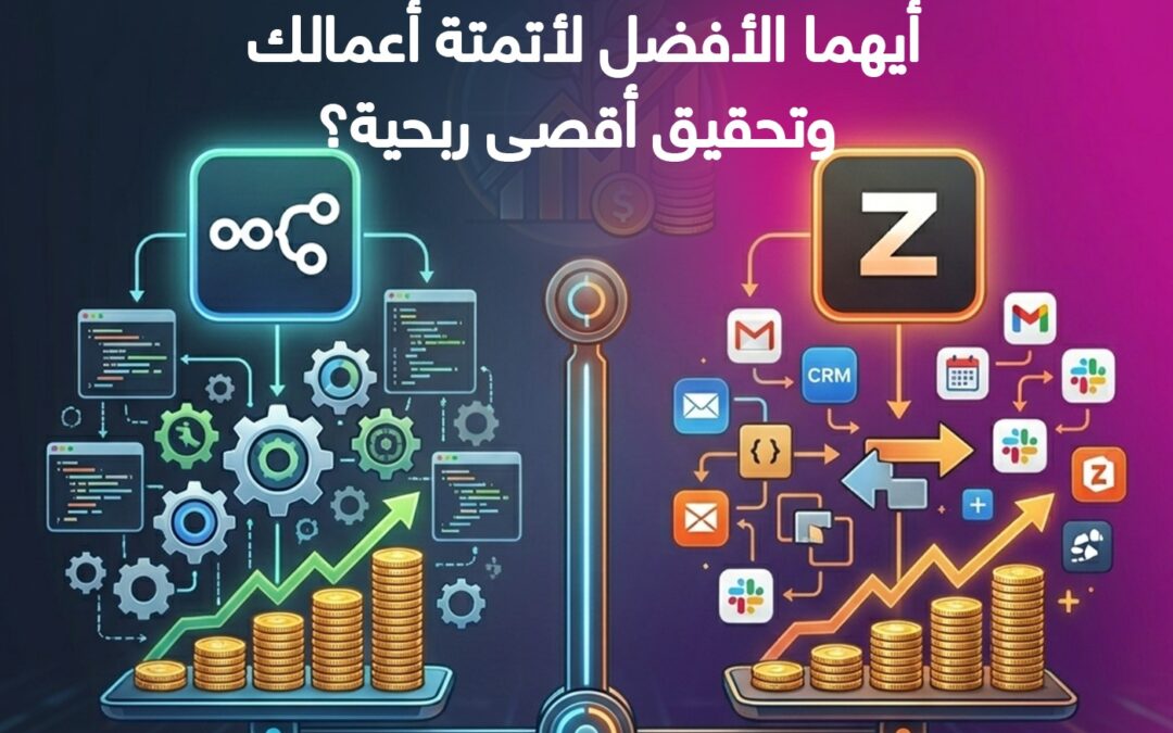 مقارنة بين n8n وZapier: أيهما الأفضل لأتمتة أعمالك وتحقيق أقصى ربحية؟